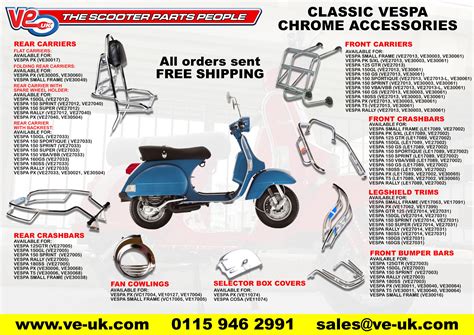 vespa scooter parts.